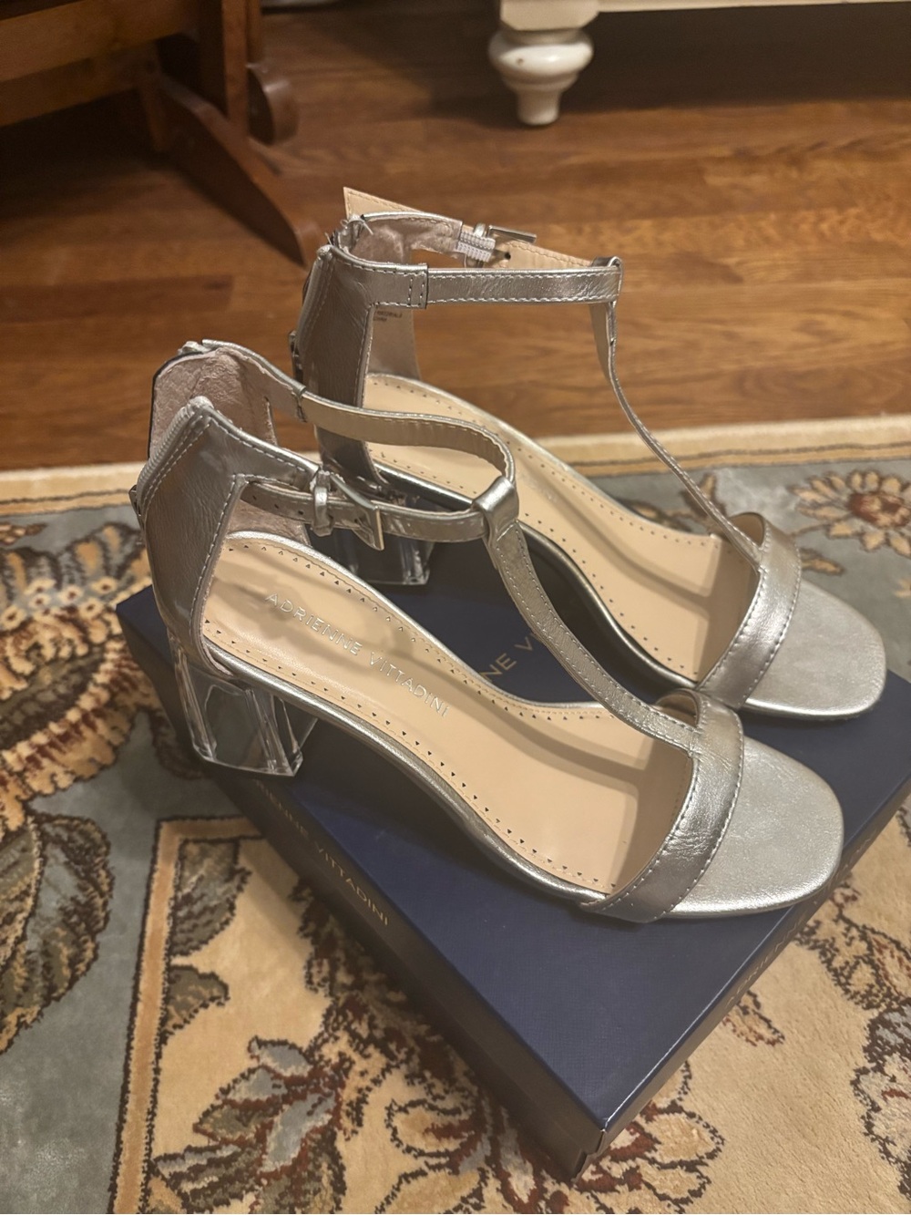 Adrienne Vitradini silver sandal